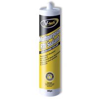 Multipurpose RTV Silicone Sealant | 100% Silicone | Temperature & Chemical Resistant | Black by CW Brands