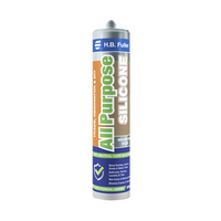 All Purpose Silicone 300g Cartridge | 100% Neutral Cure | Anti-Fungal & Flexible | Off White by H.B Fuller