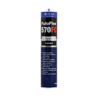 PU Fast Cure Sealant & Adhesive | One-Component | Elastic with ±25% Joint Movement | Black by H.B Fuller