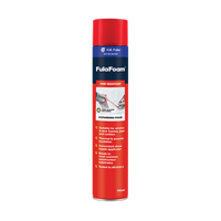 Fire Resistant PU Foam Filler 750ml | Up to 3 Hours Fire Resistance | High Acoustic Insulation | Pink by H.B Fuller
