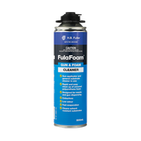 Polyurethane Foam Cleaner 500ml | Solvent-Based | Rapid Removal of Uncured Foam | Compatible with Applicator Guns by H.B Fuller