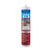 Brick & Concrete Silicone Sealant | Neutral Cure | ±25% Joint Movement | Grey | 400g by H.B Fuller