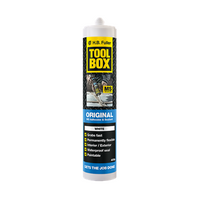 MS Adhesive & Sealant 400g Cartridge | High Strength & Waterproof | Flexible & Paintable | Black by H.B Fuller