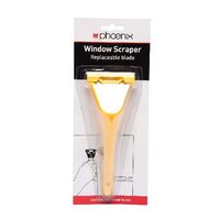 Window Scraper for Glass Surfaces | Replaceable Blades | Paint & Sticker Removal | CW Brands