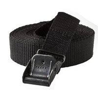 Lashing Strap 3.55M x 25MM | Steel Buckles & UV-Resistant | 10 Pack | Black by CW Brands