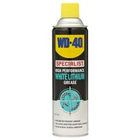 White Lithium Grease Spray | Non-Drip & Water-Resistant | Enhanced Lubrication | 300g by CW Brands
