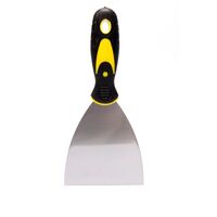 Paint Scraper 100mm Wide Blade | Durable Metal & Ergonomic Handle | Efficient Paint Removal by CW Brands