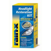 Headlight Restoration Kit | Three-Step Cleaning Process | Polish & Sealant Included | Plastic Lenses by CW Brands