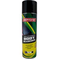 Body Deadener Aerosol | Texturized Black Finish | Soundproofing & Corrosion Resistance | 400g by CW Brands