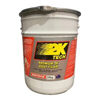 2K Body Filler Kit 20kg with ABH100 Hardener | Minimal Surface Tack & Good Feather-Edging | Bonds to Various Substrates by CW Brands