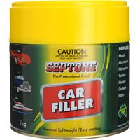 Car Body Filler 1kg | Reduces Pin-Holing | Excellent Sanding & Feather-Edging | Bonds to Various Substrates by CW Brands