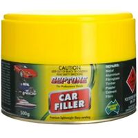Car Filler 500g | Reduces Pin-Holing | Bonds to Various Substrates | Great for Sanding by CW Brands