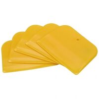 Plastic Applicators for Body Filler & Putty | Reusable & Flexible | Easy to Clean | Large Carton of 250 by CW Brands
