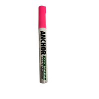 Paint Marker Pen Pink | Reversible Nib & Xylene Free | High Visibility by CW Brands