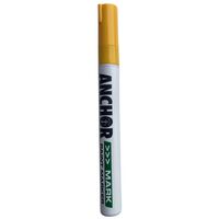 Yellow Paint Marker | Reversible Nib & Xylene Free Ink | High Visibility by CW Brands