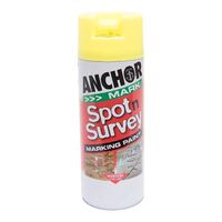 Survey Marking Spray | Yellow Fluorescent | High Visibility & Easy Application | 350gm by CW Brands