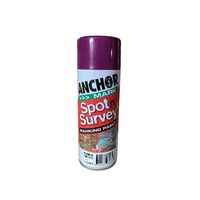 Survey Marking Spray | Purple Fluorescent | High-Visibility & Easy Application | 350gm by CW Brands