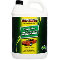 Vinyl Shine Tyre Rejuvenator | High Gloss Finish | Silicone Polymer Protection | 5L by CW Brands