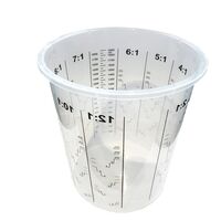 Mixing Cup 2240ml | Durable Plastic | Calibrated Measurement Markings | Reusable Design by CW Brands