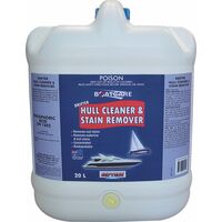 Boat Hull Cleaner & Stain Remover | Acid-Based Formula | Biodegradable Surfactant | Effective on Fibreglass & Steel | 20L by CW Brands
