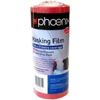 Masking Film with Dispenser | 2700mm Width | Self Static Cling & Quality Adhesive | Indoor/Outdoor Use by CW Brands