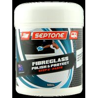 Fibreglass Polish Paste 500ml | Carnauba Wax & Silicone Polymers | Restores & Protects by CW Brands