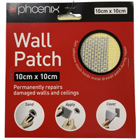 Wall Repair Patch 10cm x 10cm | Durable Repair Mesh | Quick & Easy Solution by CW Brands