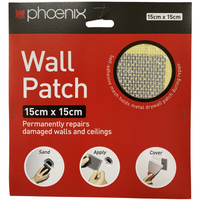 Wall Repair Patch 15cm x 15cm | Durable Repair Mesh | Quick & Easy Solution by CW Brands