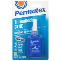 Medium Strength Threadlocker | 6mm to 20mm | Removable & Corrosion Resistant | Blue by CW Brands