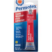 Weatherstrip Adhesive Tube 59ml | High Strength & Waterproof | Extreme Temperature Resistance by CW Brands