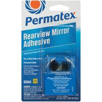 Rearview Mirror Adhesive 2 Part Kit | 0.3ml & 0.6ml | Fast Handling Strength | ODC-Free Formula by CW Brands