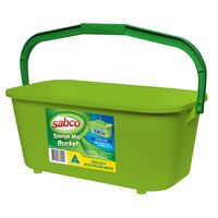 All Purpose Bucket 12.5L | Non-Slip Grip | Compatible with Sponge Mops & Squeegees | CW Brands