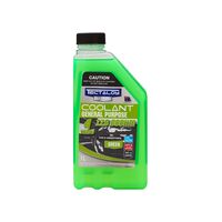 Radiator Coolant TECTALOY 60 PLUS GREEN | 100% Corrosion Protection | Pre-Mixed Formula | 1L by CW Brands