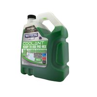 Ready-to-Use Radiator Coolant | Pre-Mixed 33% Glycol | -19°C Anti-Freeze | 10-Year Protection | Green by CW Brands