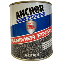 Hammer Finish Paint 4LT | Durable Protective Coating | Uniform Hammer Pattern | Slip Resistant | Blue by CW Brands