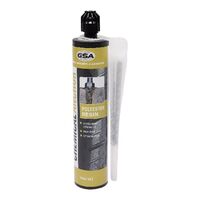 Chemical Anchor 280ml | Fast-Curing Two-Component Resin | High-Strength Anchoring | Versatile for Masonry by CW Brands