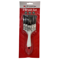 Paint Brush Set 25mm, 50mm, 75mm | Economical & Versatile | Ideal for DIY by CW Brands