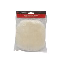 Wool Buff Pad 180mm | Premium Wool | Ideal for Automotive & Marine | Smooth Finish by CW Brands