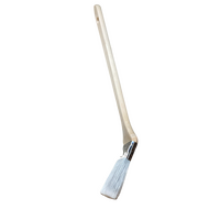 Radiator Brush 50mm | Offset Timber Handle | Stainless Steel Ferrule | Tapered Synthetic Filament by CW Brands