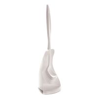 Toilet Brush Set with Mildew Resistant Bristles & Holder | Durable Plastic by CW Brands