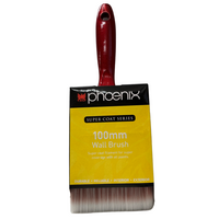 Wall Brush 100mm | Suitable for All Paint Types | Comfortable Grip & Even Coverage by CW Brands