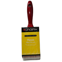 Wall Brush 75mm | Ergonomic Grip | Superior Coverage | All Paints by CW Brands