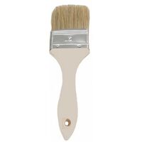 White Bristle Paint Brush 100mm | Wooden Handle | Economical & Versatile by CW Brands
