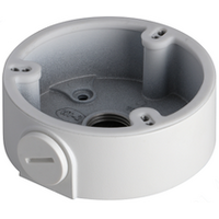 Waterproof Junction Box for Small Bullet Cameras | Durable Aluminum | Round Base Design | IP Rated by Dahua Technology