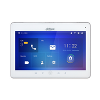 10" Touch Screen Indoor Monitor | Ethernet & Wi-Fi Connectivity | Video Intercom System by Dahua Technology