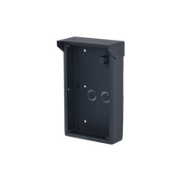 Surface Mounted Security Camera Box with Rain Cover | Durable Weather-Resistant Plastic | Black by Dahua Technology