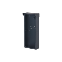 Surface Mounted Box with Rain Cover | Durable Weather-Resistant Plastic | Black by Dahua Technology