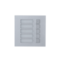 IP Apartment Intercom 5 Button Module | IP-Based Communication | Pro Series Design | Secure Visitor Management by Dahua Technology