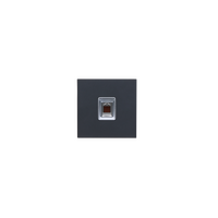 IP Apartment Intercom Fingerprint Reader | IP Network Compatible | Secure Access | Black by Dahua Technology