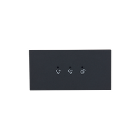 IP Apartment Intercom LED Display Module | 3 LED Screen | Black Finish | Compatible with Dahua Systems by Dahua Technology